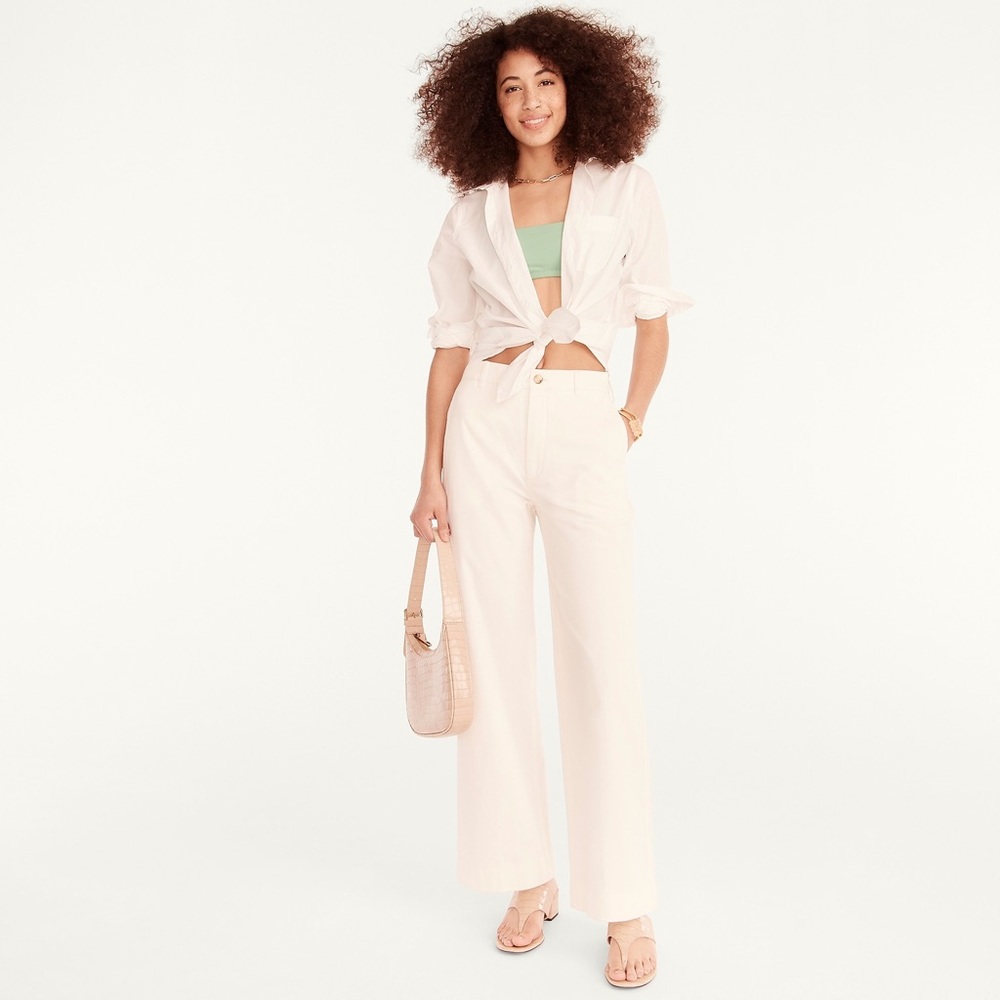 J Crew wise leg chino ivory size 30 Tall